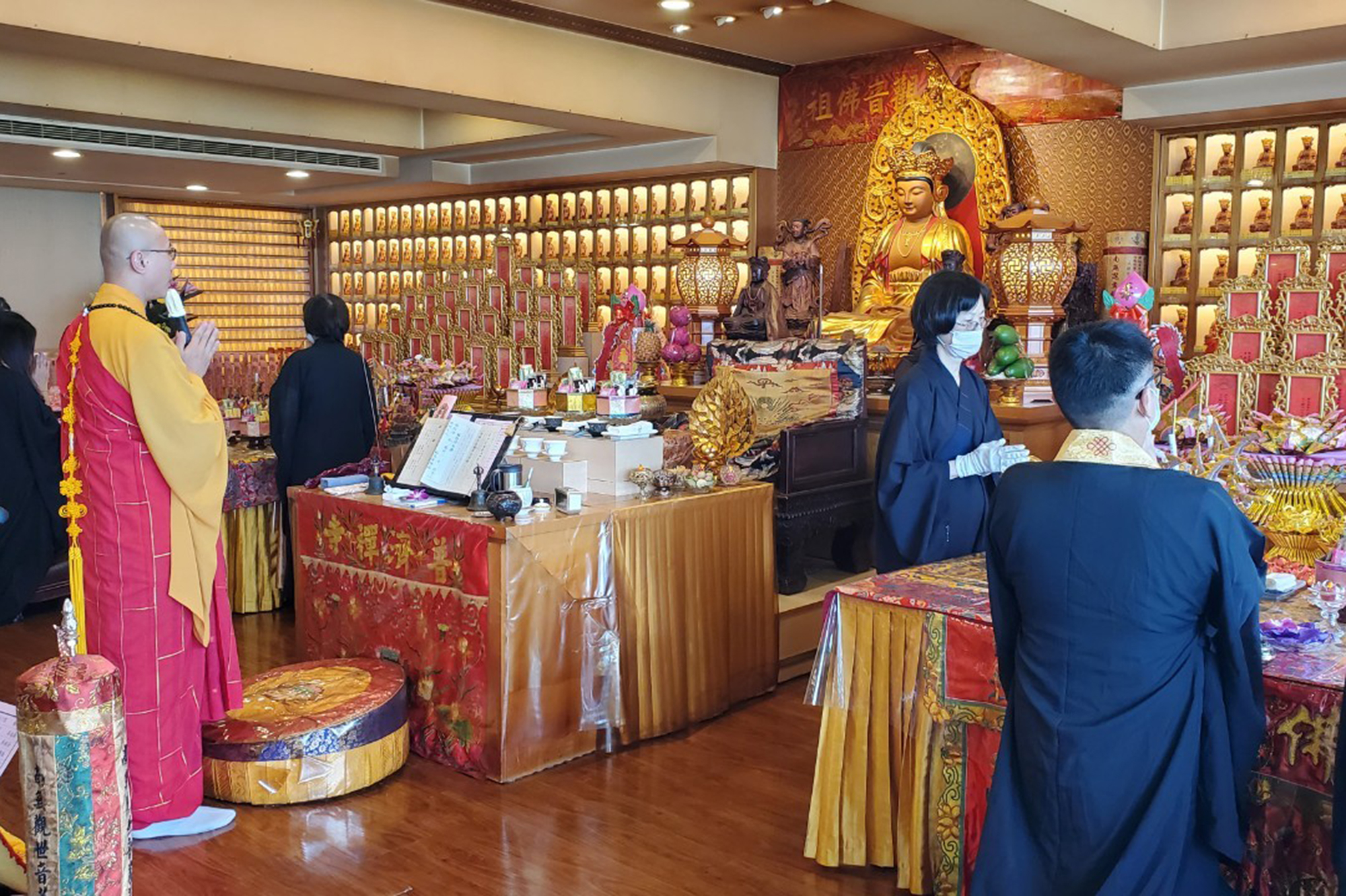 2024僧信二眾供養台灣普陀山普濟禪寺現在至未來所有諸佛菩薩獻供大悲懺法會 - 台灣普陀山普濟禪寺